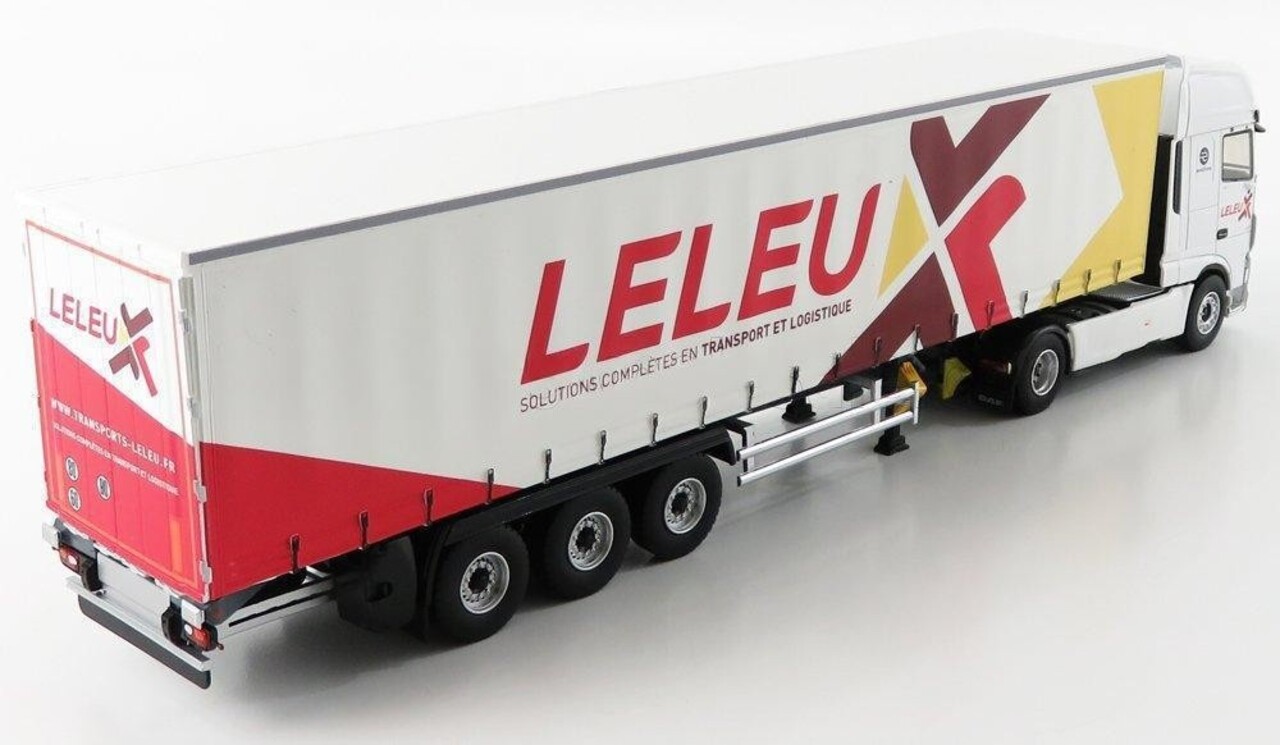 DAF DAF XF 460 MY 2017 Tractor 4x2 + Semi Curtainside Trailer 3 Axle 'Leleu Transports' 2017 - 1:43 - Eligor DAF DAF XF 460 MY 2017 Tractor 4x2 + Semi Curtainside Trailer 3 Axle 'Leleu Transports' 2017 - 1:43 - Eligor