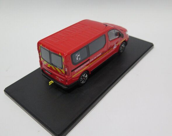 Renault Renault Trafic Minibus BSPP Military Fire Brigade of Paris 2022 - 1:43 - Eligor Renault Renault Trafic Minibus BSPP Military Fire Brigade of Paris 2022 - 1:43 - Eligor