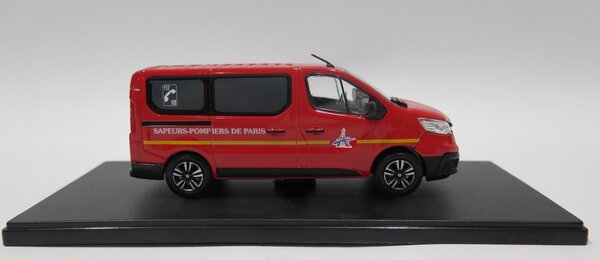 Renault Renault Trafic Minibus BSPP Military Fire Brigade of Paris 2022 - 1:43 - Eligor Renault Renault Trafic Minibus BSPP Military Fire Brigade of Paris 2022 - 1:43 - Eligor