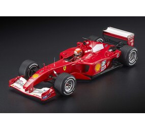 Formule 1 Ferrari F2001 #1 World Champion Winner GP Monaco 2001 + Pilot Driver (M.Schumacher) - 1:18 - GP Replicas Formule 1 Ferrari F2001 #1 World Champion Winner GP Monaco 2001 + Pilot Driver (M.Schumacher) - 1:18 - GP Replicas
