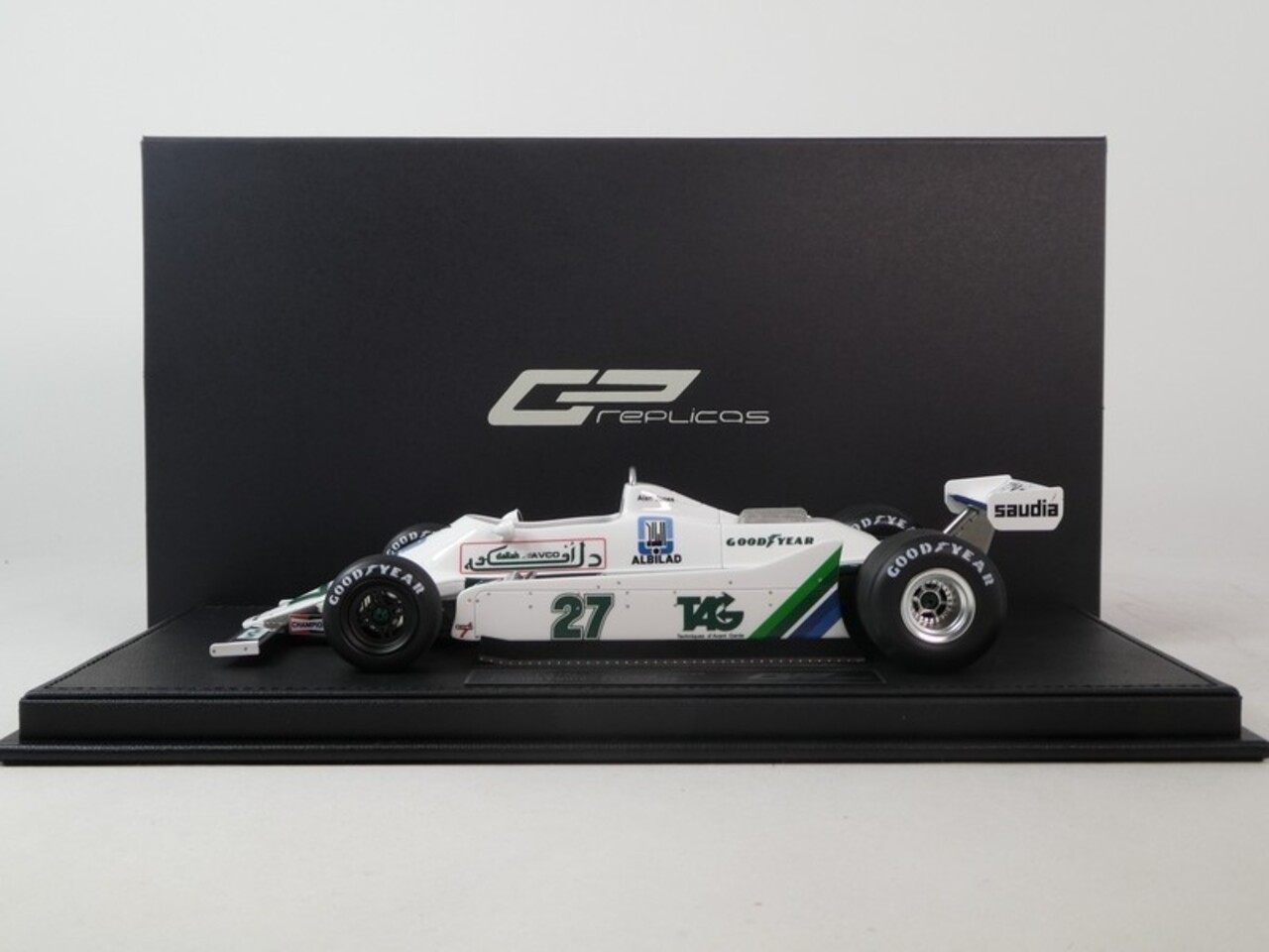 Formule 1 Williams Ford FW07 #27 Winner German GP 1979 A.Jones - 1:18 - GP Replicas Formule 1 Williams Ford FW07 #27 Winner German GP 1979 A.Jones - 1:18 - GP Replicas