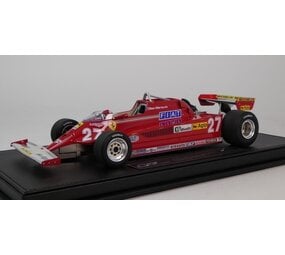 Formule 1 Ferrari 126CK #27 3rd GP Canada 1981 (G.Villeneuve) + Engine Detail - 1:18 - GP Replicas Formule 1 Ferrari 126CK #27 3rd GP Canada 1981 (G.Villeneuve) + Engine Detail - 1:18 - GP Replicas