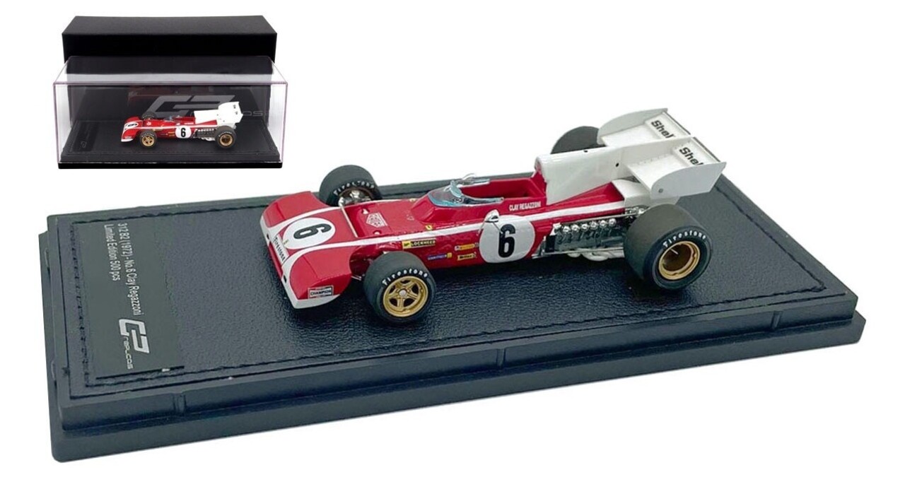 Formule 1 Ferrari 312B2 #6 Scuderia Ferrari 12th GP South Africa 1972 (C.Regazzoni) - 1:43 - GP Replicas Formule 1 Ferrari 312B2 #6 Scuderia Ferrari 12th GP South Africa 1972 (C.Regazzoni) - 1:43 - GP Replicas