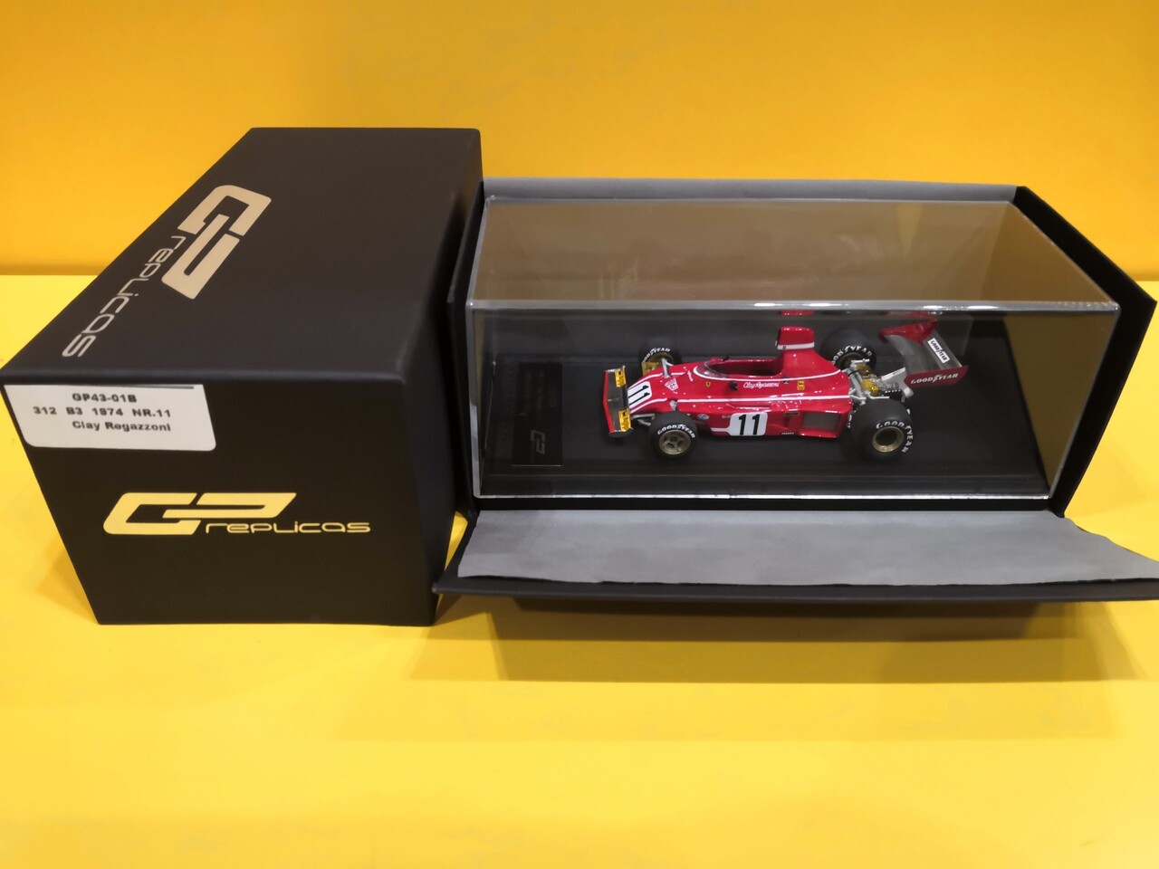 Formule 1 Ferrari 312B3 #11 Season 1974 (C.Regazzoni) - 1:43 - GP Replicas Formule 1 Ferrari 312B3 #11 Season 1974 (C.Regazzoni) - 1:43 - GP Replicas