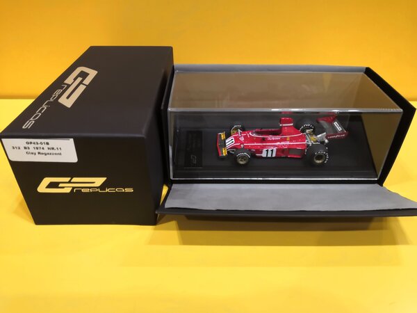 Formule 1 Ferrari 312B3 #11 Season 1974 (C.Regazzoni) - 1:43 - GP Replicas Formule 1 Ferrari 312B3 #11 Season 1974 (C.Regazzoni) - 1:43 - GP Replicas