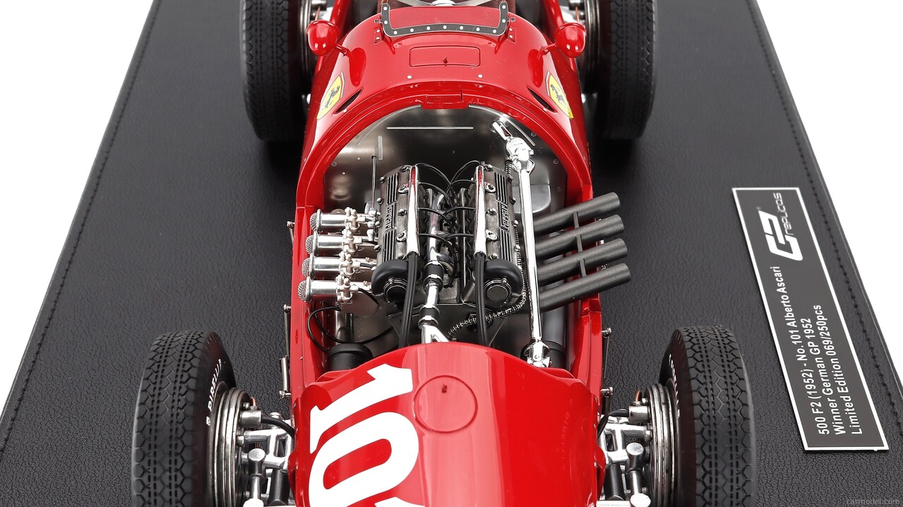 F1 Ferrari 500 F2 #101 World Champion Winner GP Germany 1952 (A.Ascari) - 1:12 - GP Replicas F1 Ferrari 500 F2 #101 World Champion Winner GP Germany 1952 (A.Ascari) - 1:12 - GP Replicas