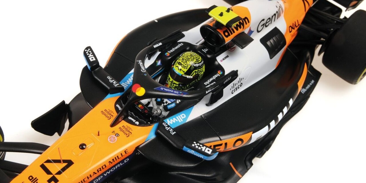 Formule 1 McLaren F1 Team MCL39, Norris, Winner Mexican GP 2025 - 1:18 - Minichamps Formule 1 McLaren F1 Team MCL39, Norris, Winner Mexican GP 2025 - 1:18 - Minichamps