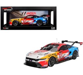 Ford Ford Mustang GT3 #65 IMSA Laguna Seca 2024 - 1:18 - Top Speed Ford Ford Mustang GT3 #65 IMSA Laguna Seca 2024 - 1:18 - Top Speed