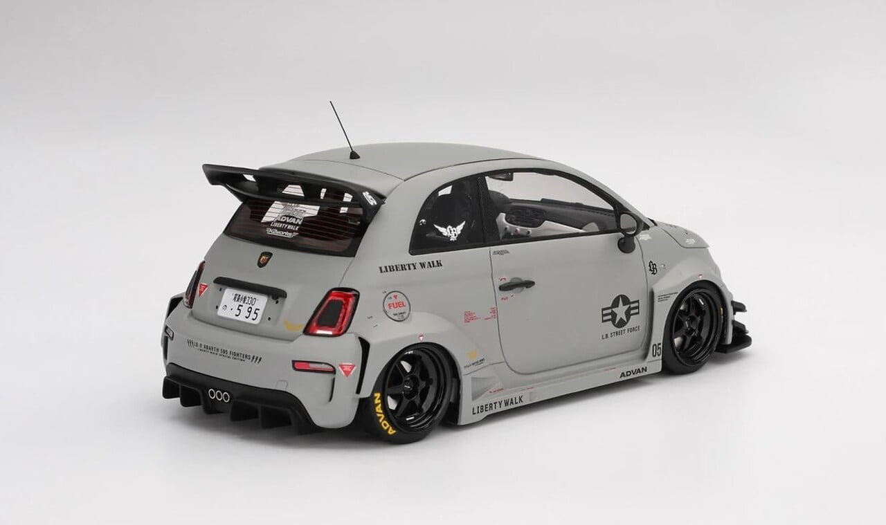 Abarth Abarth 595 LB-Works x Abas Works - 1:18 - Top Speed Abarth Abarth 595 LB-Works x Abas Works - 1:18 - Top Speed