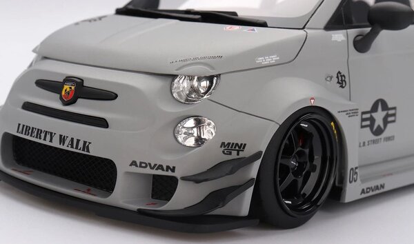 Abarth Abarth 595 LB-Works x Abas Works - 1:18 - Top Speed Abarth Abarth 595 LB-Works x Abas Works - 1:18 - Top Speed