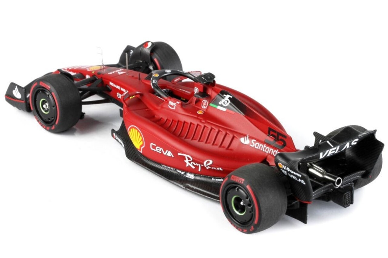 Formule 1 Ferrari F1-75 #55 C. Sainz 2nd Place G.P. Bahrain 2022 - 1:43 - BBR