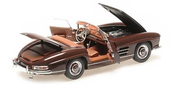 Mercedes-Benz Mercedes-Benz 300 SL Roadster 1957 - 1:18 - Minichamps Mercedes-Benz Mercedes-Benz 300 SL Roadster 1957 - 1:18 - Minichamps