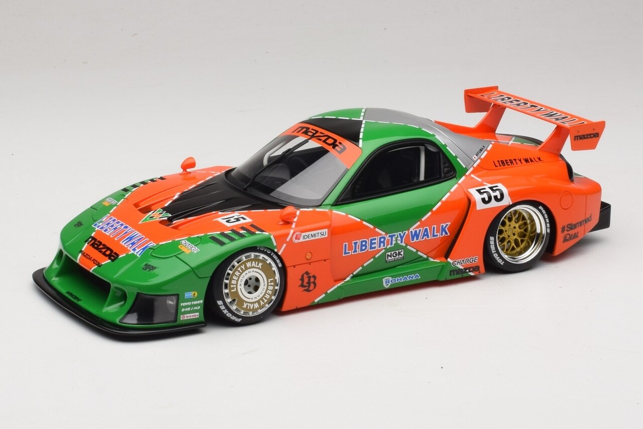 Mazda Mazda RX-7 (FD3S) LB Works Super Silhouette 787B #55 Livery 2024 - 1:18 - GT Spirit Mazda Mazda RX-7 (FD3S) LB Works Super Silhouette 787B #55 Livery 2024 - 1:18 - GT Spirit