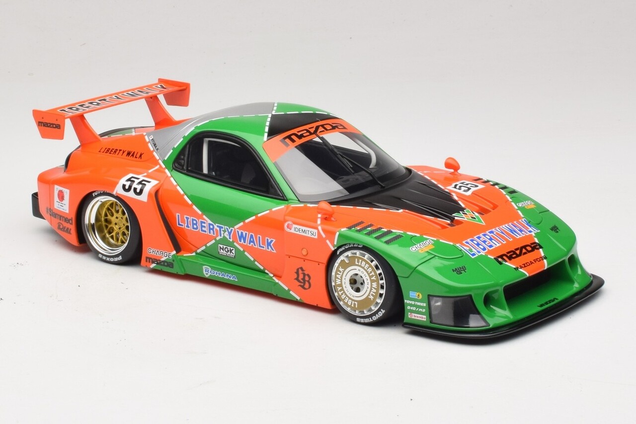 Mazda Mazda RX-7 (FD3S) LB Works Super Silhouette 787B #55 Livery 2024 - 1:18 - GT Spirit Mazda Mazda RX-7 (FD3S) LB Works Super Silhouette 787B #55 Livery 2024 - 1:18 - GT Spirit