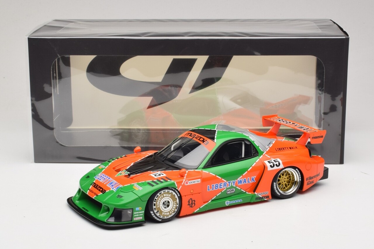 Mazda Mazda RX-7 (FD3S) LB Works Super Silhouette 787B #55 Livery 2024 - 1:18 - GT Spirit Mazda Mazda RX-7 (FD3S) LB Works Super Silhouette 787B #55 Livery 2024 - 1:18 - GT Spirit