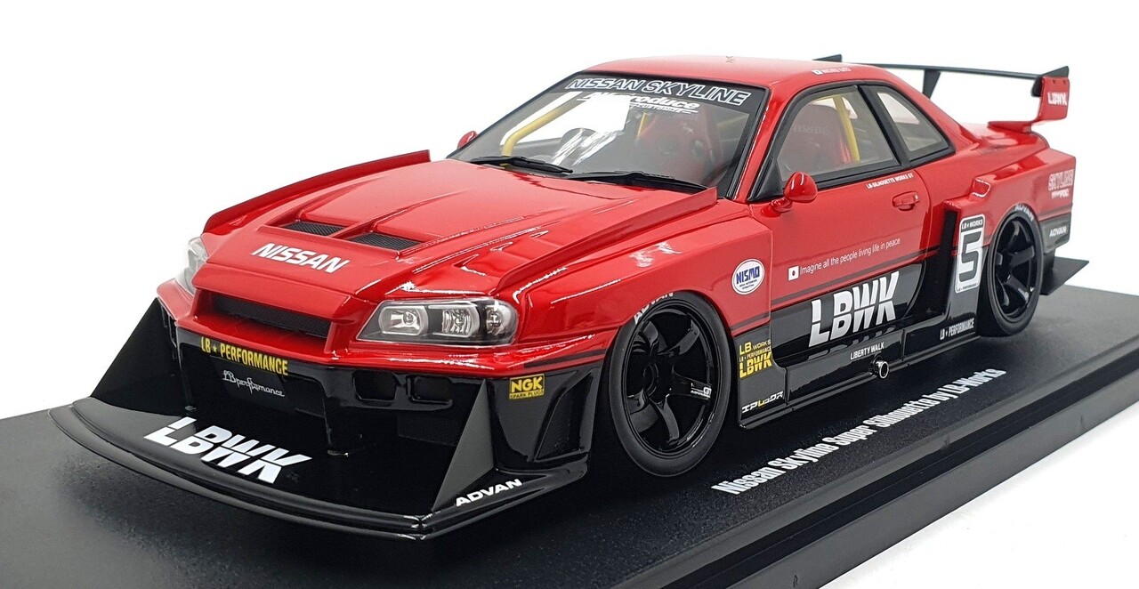 Nissan Nissan GT-R R4 Skyline Super Silhouette Liberty Walk 2020 - 1:18 - GT Spirit Nissan Nissan GT-R R4 Skyline Super Silhouette Liberty Walk 2020 - 1:18 - GT Spirit