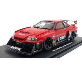 Nissan Nissan GT-R R4 Skyline Super Silhouette Liberty Walk 2020 - 1:18 - GT Spirit Nissan Nissan GT-R R4 Skyline Super Silhouette Liberty Walk 2020 - 1:18 - GT Spirit