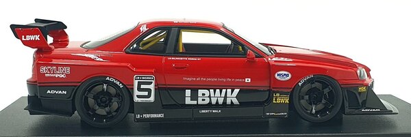 Nissan Nissan GT-R R4 Skyline Super Silhouette Liberty Walk 2020 - 1:18 - GT Spirit Nissan Nissan GT-R R4 Skyline Super Silhouette Liberty Walk 2020 - 1:18 - GT Spirit