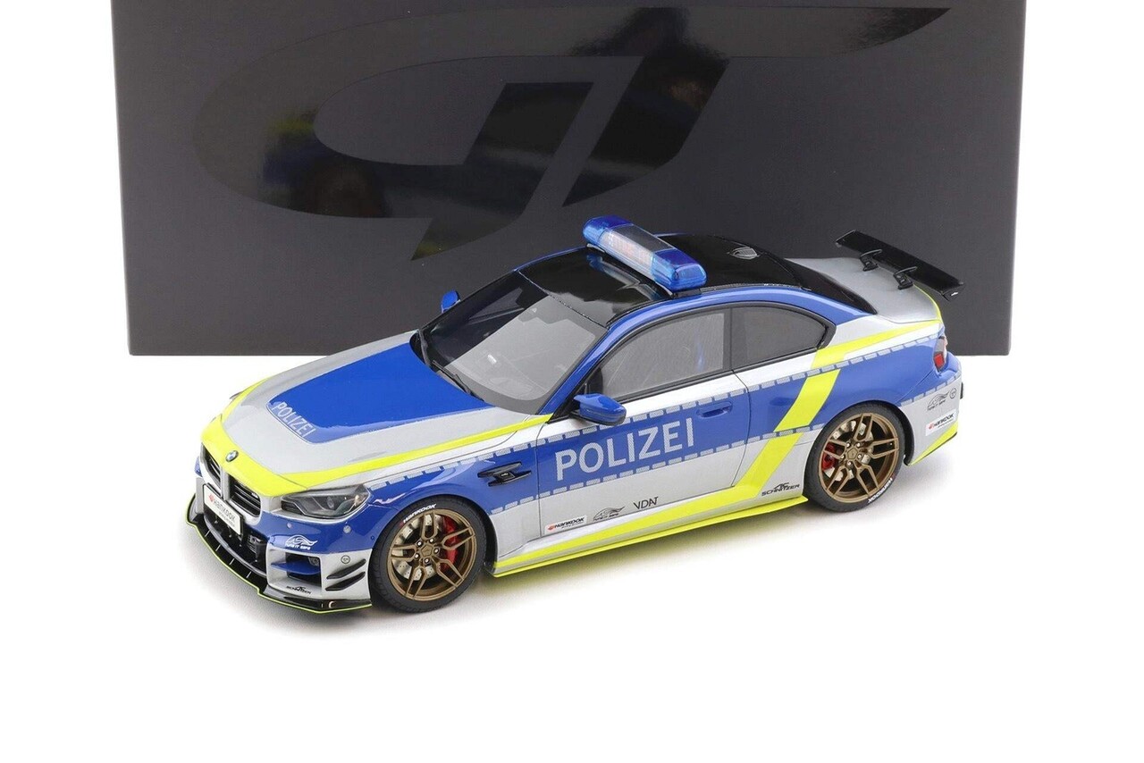 BMW BMW M2 AC Schnitzer ACS2 Sport Polizei 2024 - 1:18 - GT Spirit BMW BMW M2 AC Schnitzer ACS2 Sport Polizei 2024 - 1:18 - GT Spirit