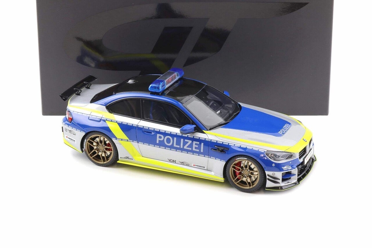 BMW BMW M2 AC Schnitzer ACS2 Sport Polizei 2024 - 1:18 - GT Spirit BMW BMW M2 AC Schnitzer ACS2 Sport Polizei 2024 - 1:18 - GT Spirit