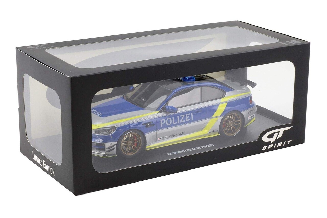 BMW BMW M2 AC Schnitzer ACS2 Sport Polizei 2024 - 1:18 - GT Spirit BMW BMW M2 AC Schnitzer ACS2 Sport Polizei 2024 - 1:18 - GT Spirit
