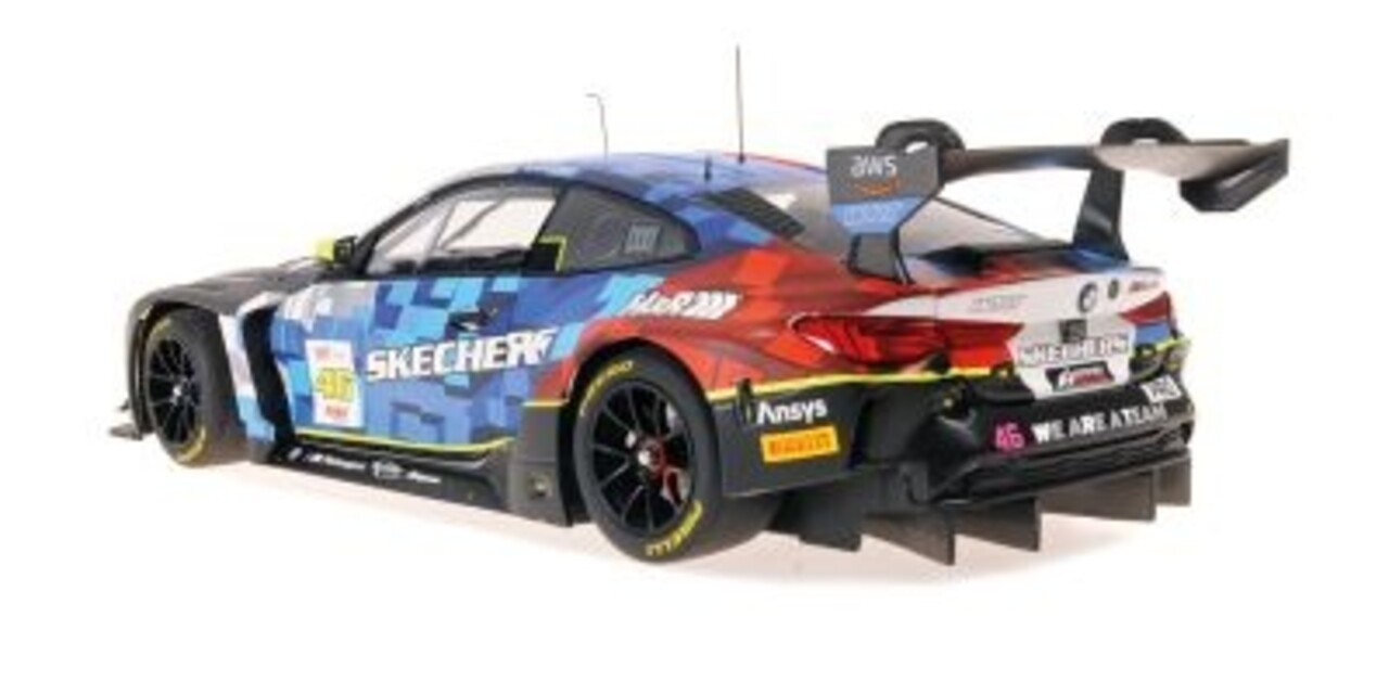 BMW BMW M4 GT3 EVO Team WRT, Rossi/Marciello, Winner Race1 GTWC Misano 2025 - 1:18 - Minichamps BMW BMW M4 GT3 EVO Team WRT, Rossi/Marciello, Winner Race1 GTWC Misano 2025 - 1:18 - Minichamps