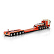 DAF Ginaf 95XF Space Cab 10x4 + Low Loader 5 Axle 'G. Zwagerman' - 1:50 - WSI Models
