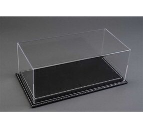 Atlantic Acrylic Display Case Mulhouse + Black Leather Base - 1:12 - Atlantic Atlantic Acrylic Display Case Mulhouse + Black Leather Base - 1:12 - Atlantic