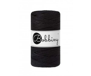 Bobbiny Cords 5 mm Rope Thread 100 m Black Bobbiny Cords 5 mm Rope Thread 100 m Black