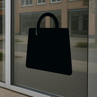 Kleurfolie zwart mat hightack