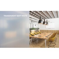 Transparent Matt White