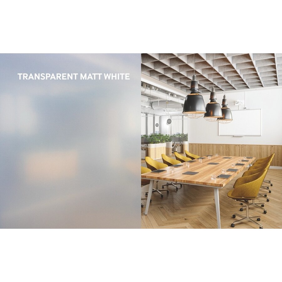 Transparent Matt White