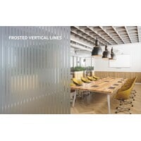 Frosted Vertical Lines