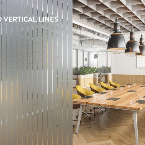 Isee2 Frosted Vertical Lines