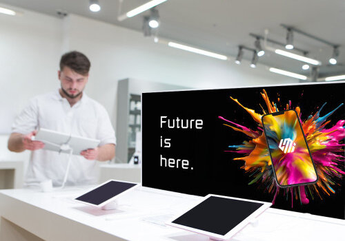 SD Medias Powermagneet en beprintbaar wit mat