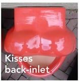 Bathroom Mania porcelain kisses urinal | back-inlet