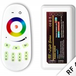 Wireless RGB Ledstrip controller with multi channel RF remote Control, 18A, 12V-24V