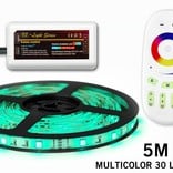 AppLamp RGB LED strip 5 meter with Wireless RF remote, 30 LED's p.m.