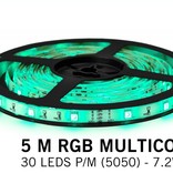 AppLamp RGB LED strip 5 meter with Wireless RF remote, 30 LED's p.m.