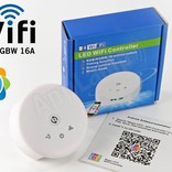 LED Magical Wi-Fi RGB & Wi-Fi RGBW controller with clock timer function!