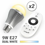 AppLamp AppLamp Set with 2 Dual White LED bulbs + Remote control
