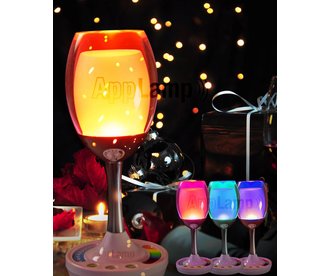Decorative Multicolor LED ambient light USB rechargeable, RF, Wi-Fi