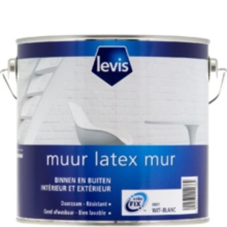 Levis Muur Latex Ready Mix Kleur Verf in 2,51 L