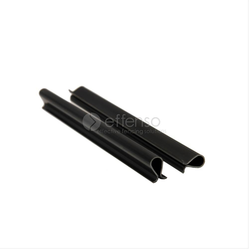 Fensonet weave fensoclips 185 mm RAL 9005