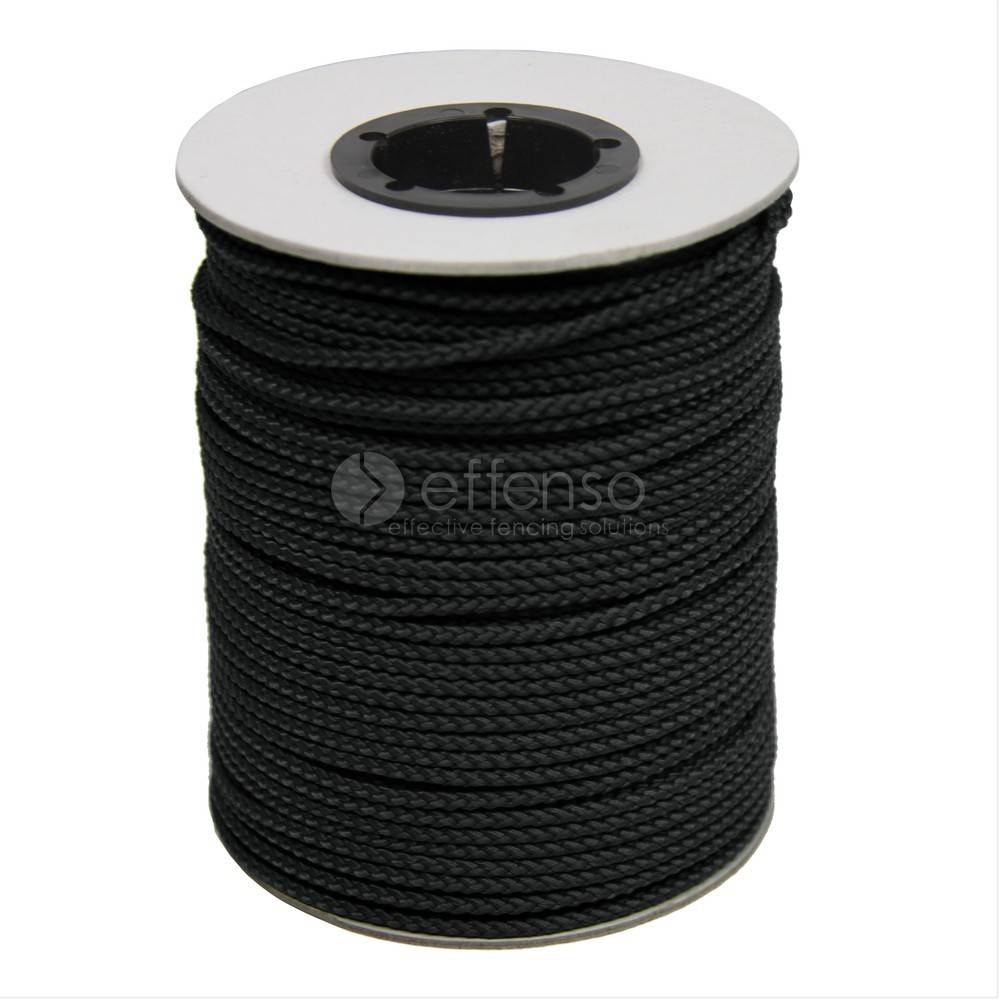 Effenso Cuerda 100m Negro