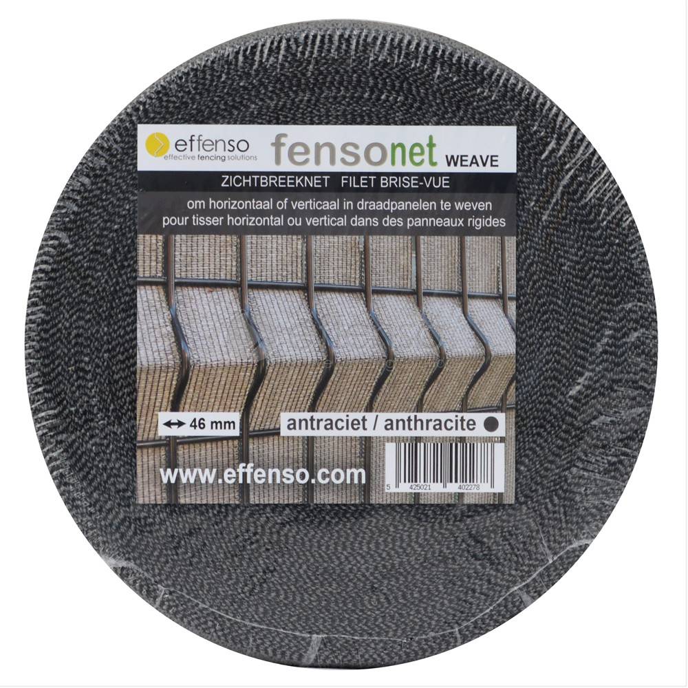 Fensonet weave FENSONET WEAVE 50 mm ANTHRACITE L:50m