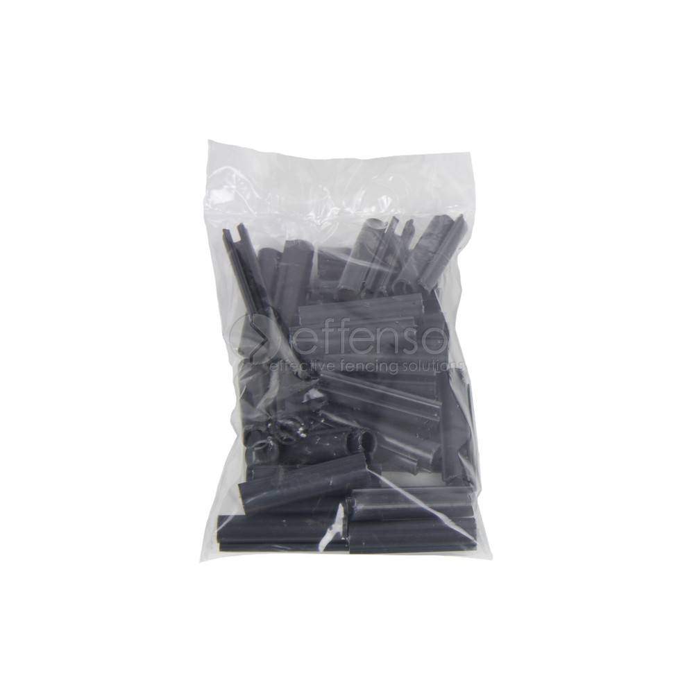 fensonet Clips FENSONET WEAVE 44 50pcs Anthraciet