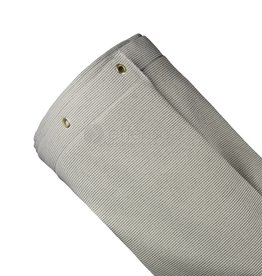 Fensonet Color FENSONET 300gr STEINGRAU 180cm Ösen pro m