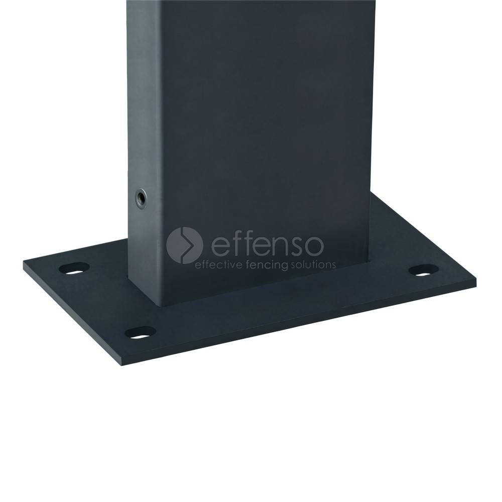 Fensofill FENSOFIX Pfoste Füssplatte H:205cm RAL7016