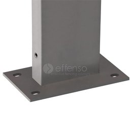 Fensofill FENSOFIX Pfoste Füssplatte H:155cm RAL9006